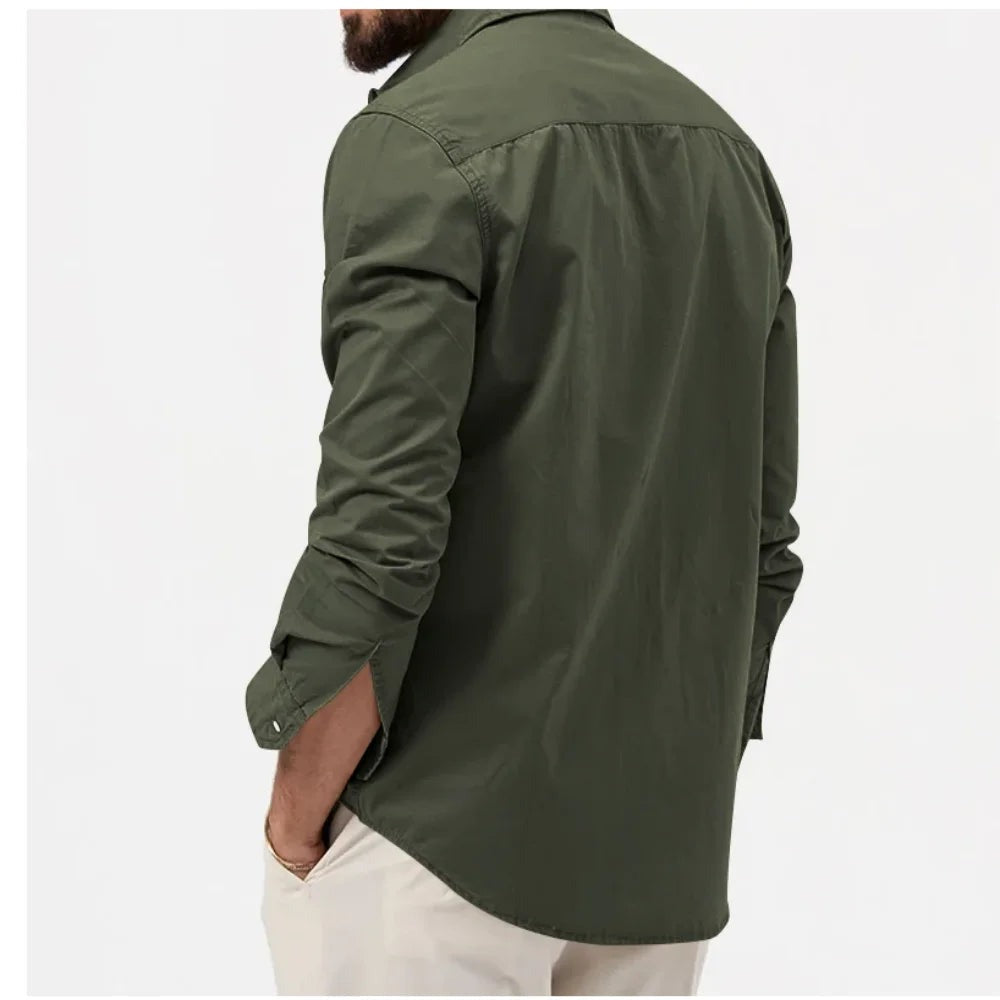 Chemise tactique boutonnée