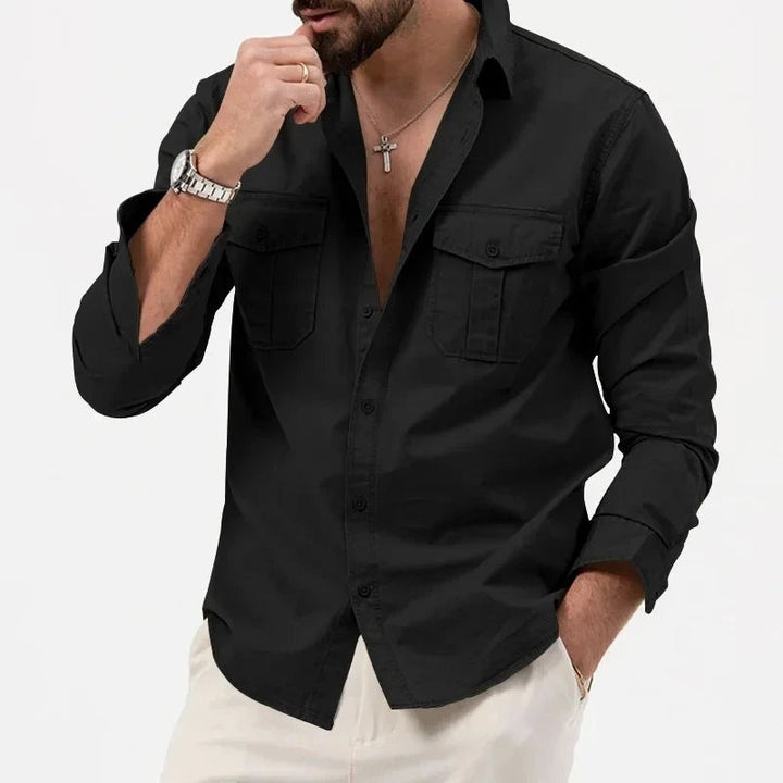 Chemise tactique boutonnée