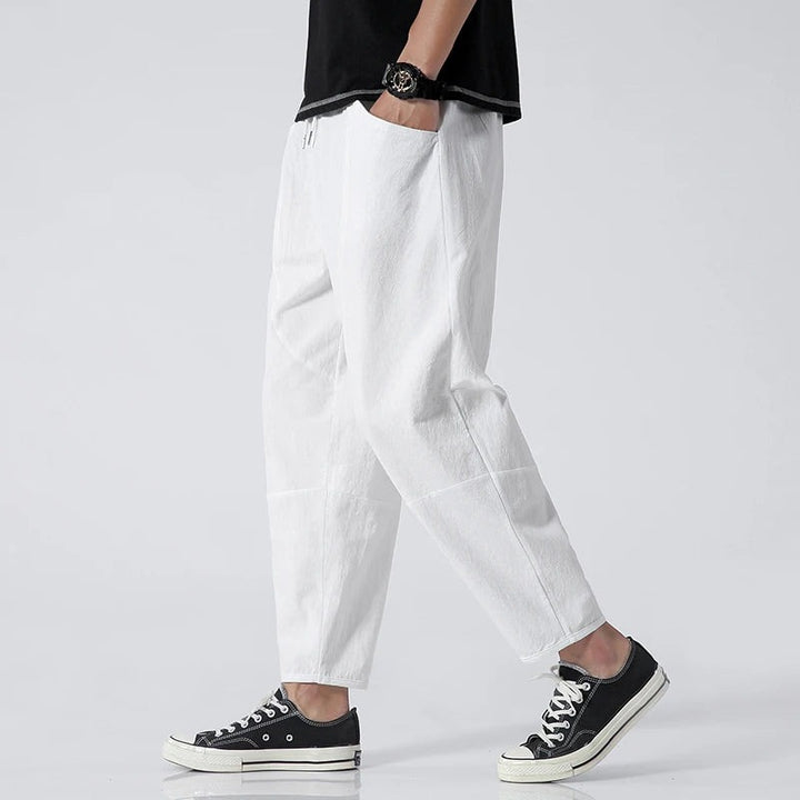 Pantalone corto urbano in cotone