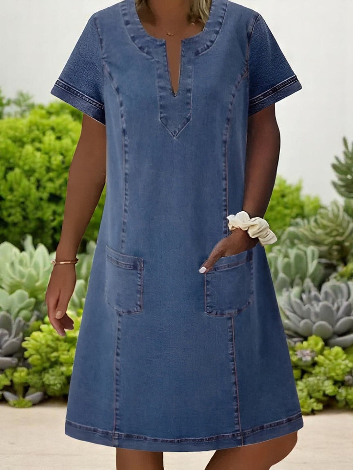 Gilja – Abito in morbido denim