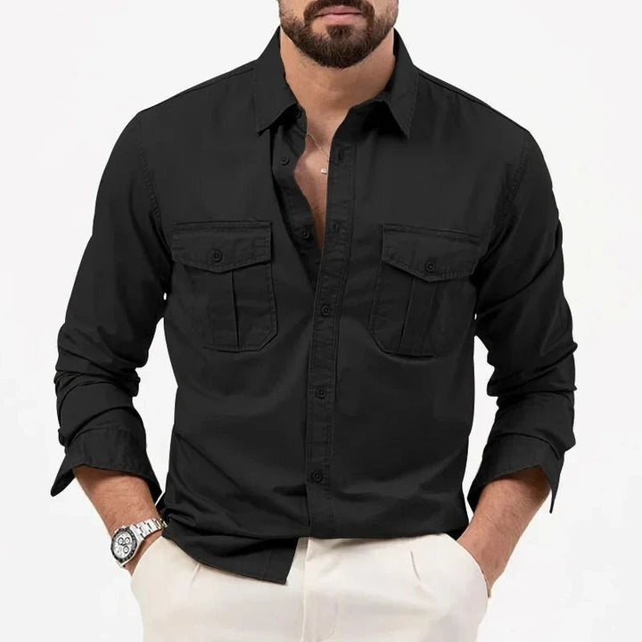 Chemise tactique boutonnée