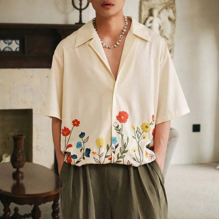 Chemise fleurie Lozano Lopez