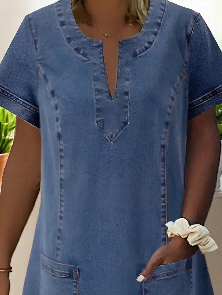 Gilja – Abito in morbido denim