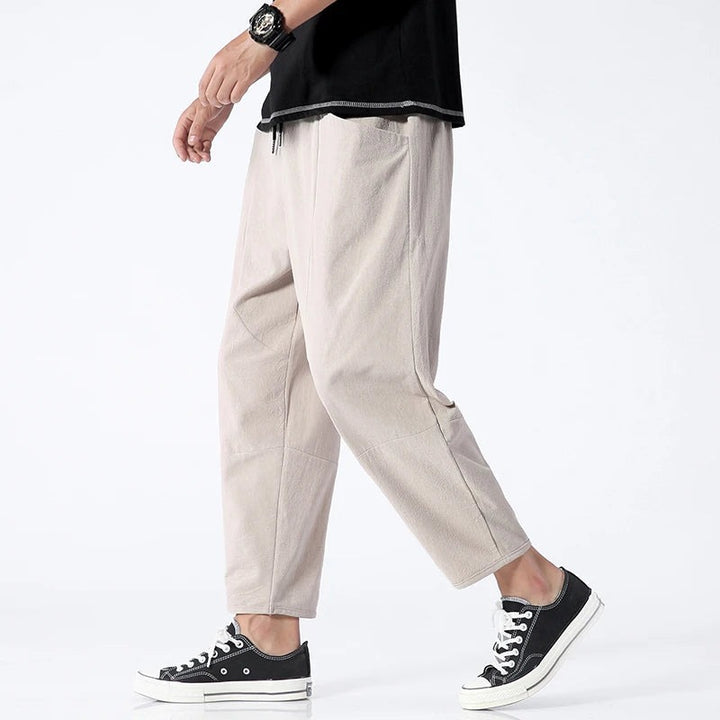 Pantalone corto urbano in cotone