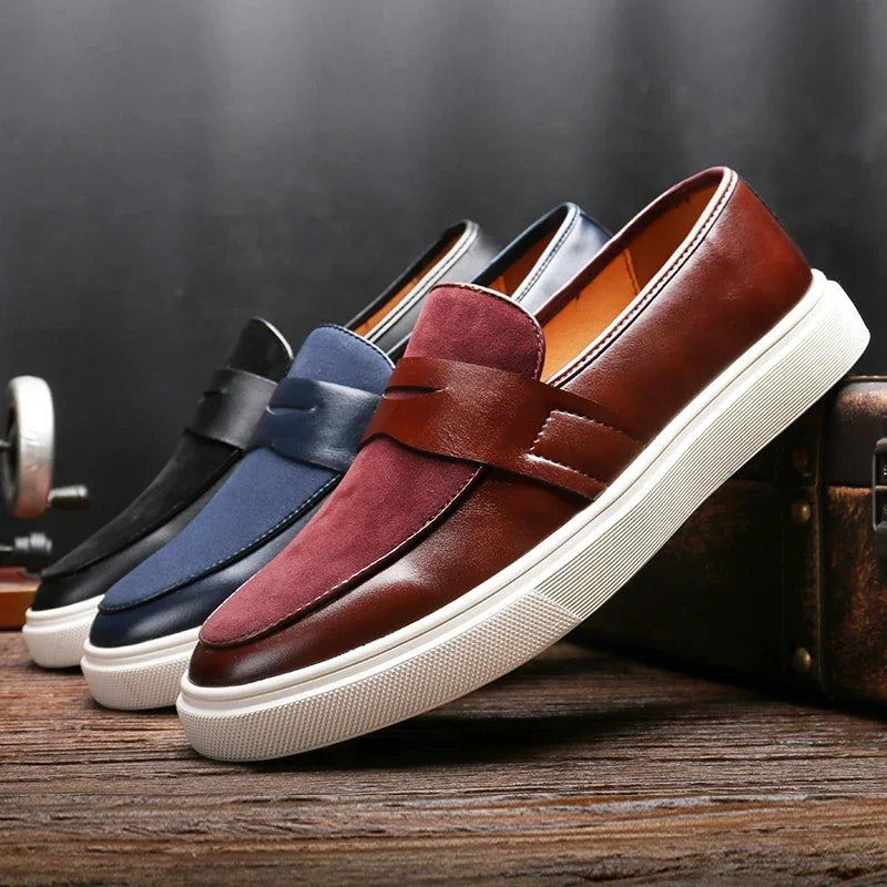 Ledersneakers Saville