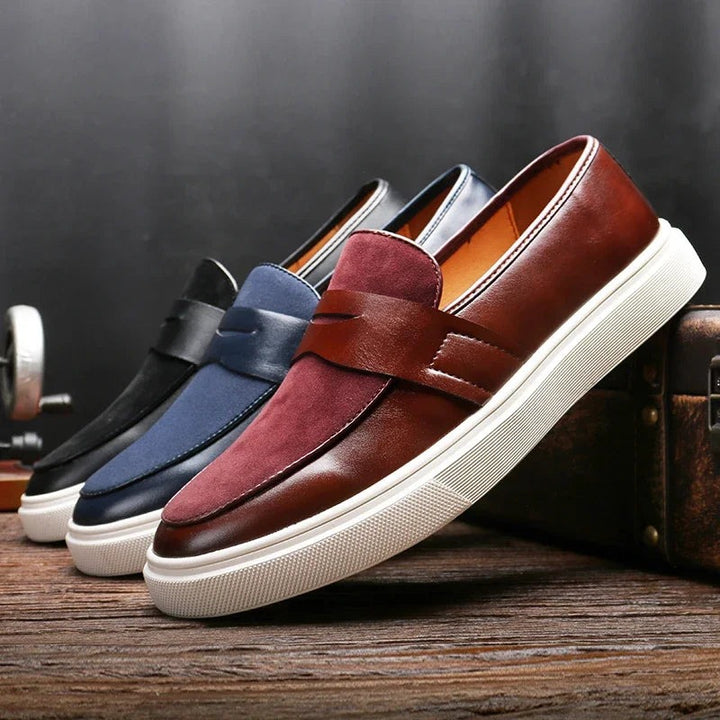 Ledersneakers Saville