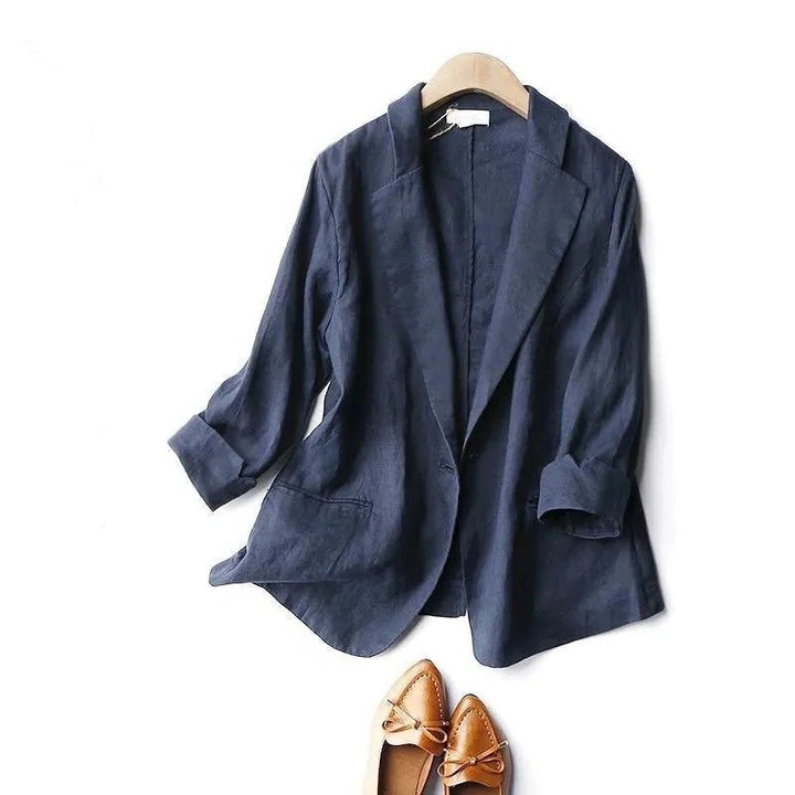 BLAZER EN LIN ALENA