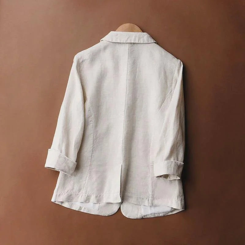 BLAZER EN LIN ALENA
