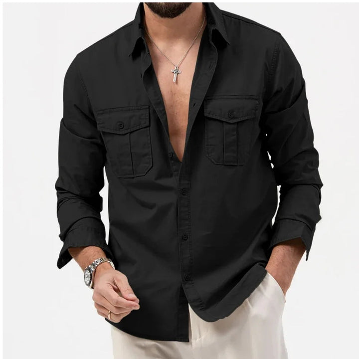 Chemise tactique boutonnée