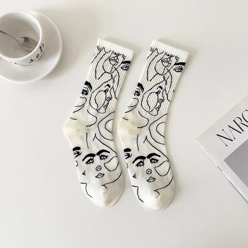 Chaussettes abstraites