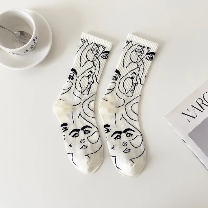 Chaussettes abstraites