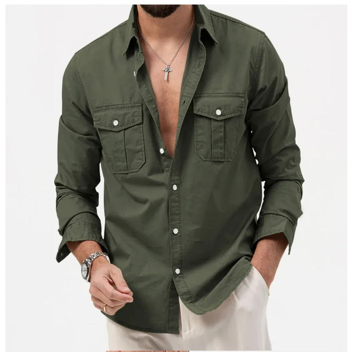 Chemise tactique boutonnée