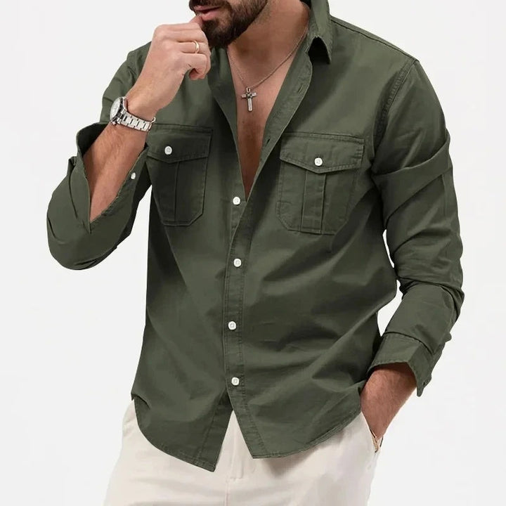 Chemise tactique boutonnée