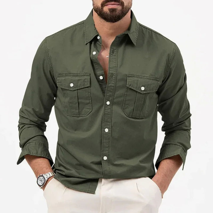 Chemise tactique boutonnée