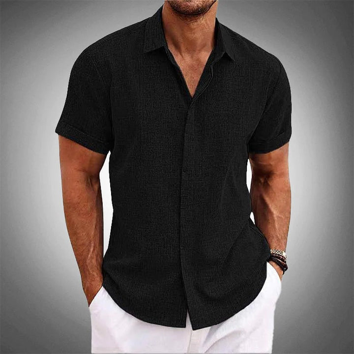 Camicia in lino tropicale