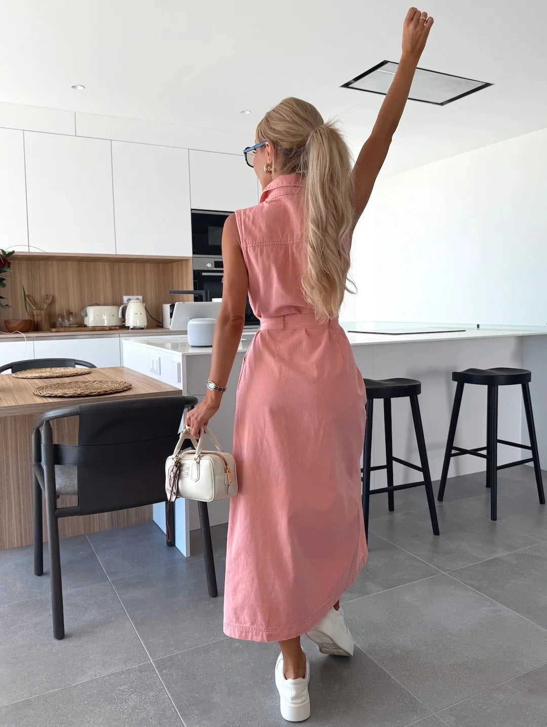 Luisa | Abito lungo in denim