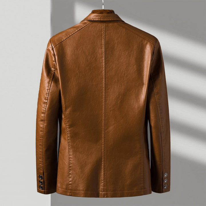 Veste en cuir Alessandro Verdi