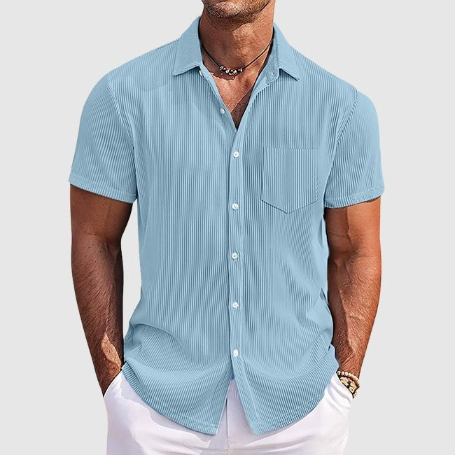 chemise d'été à rayures