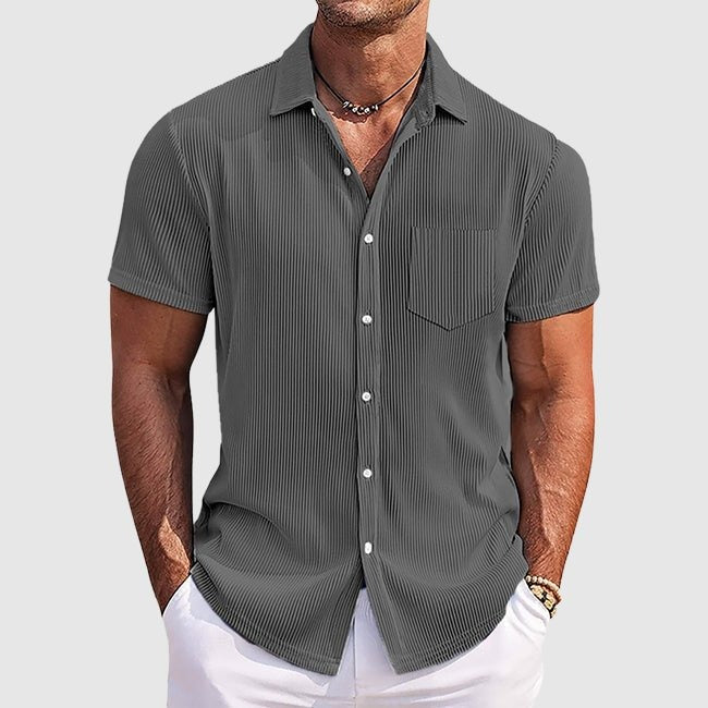 chemise d'été à rayures