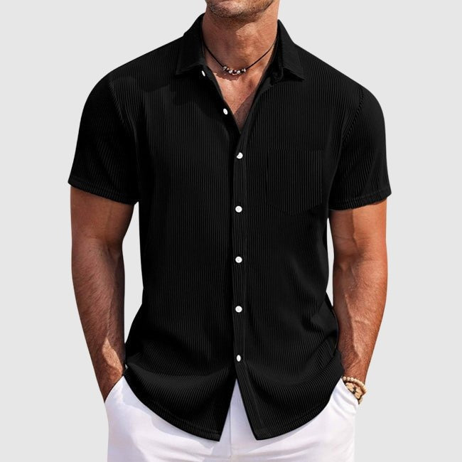 chemise d'été à rayures