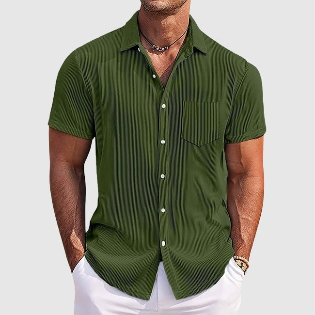 chemise d'été à rayures